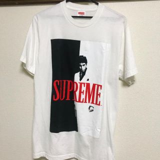 シュプリーム(Supreme)のSupreme scarface T shirt 白　貴重Sサイズ(Tシャツ/カットソー(半袖/袖なし))