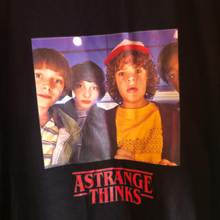 ストレンジャーシングス　ロンT  strangerthings Netflix(Tシャツ/カットソー(半袖/袖なし))