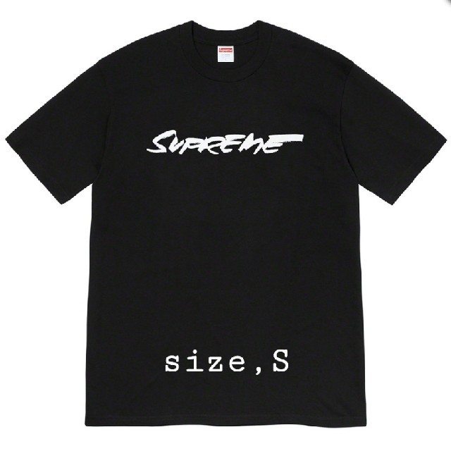 S ブラック Supreme Futura Logo Tee