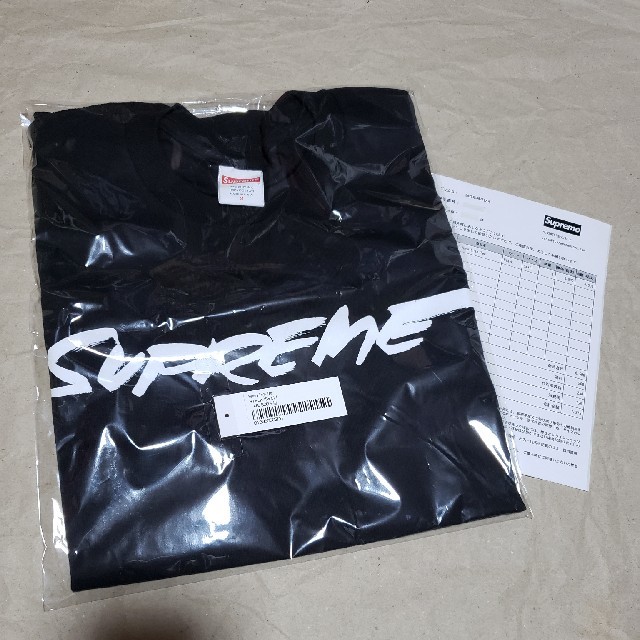 S ブラック Supreme Futura Logo Tee