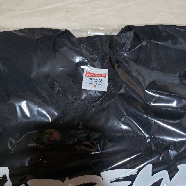 S ブラック Supreme Futura Logo Tee