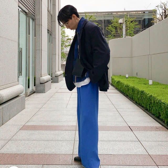 SUNSEA(サンシー)の最終値下げ graphpaper satin wide gather pants レディースのパンツ(その他)の商品写真