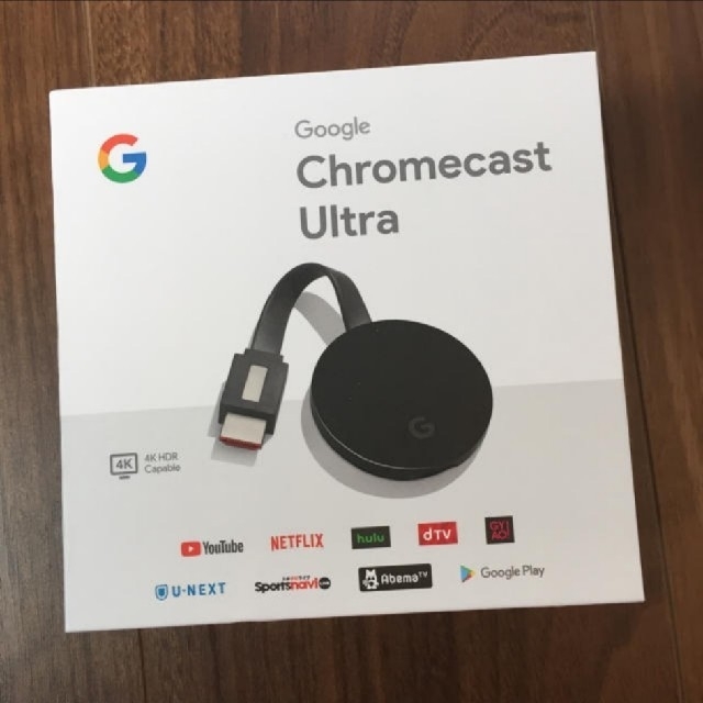 Google公式 Chromecast Ultra 4K