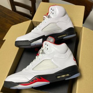 NIKE AIR JORDAN 5 RETRO "FIRE RED" 流川モデル