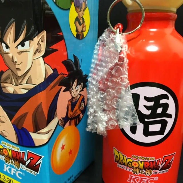 ドラゴンボール(ドラゴンボール)のDORAGON BALL ドラゴンボール  Ｚ カラビナ付き水筒 キッズ/ベビー/マタニティの授乳/お食事用品(水筒)の商品写真