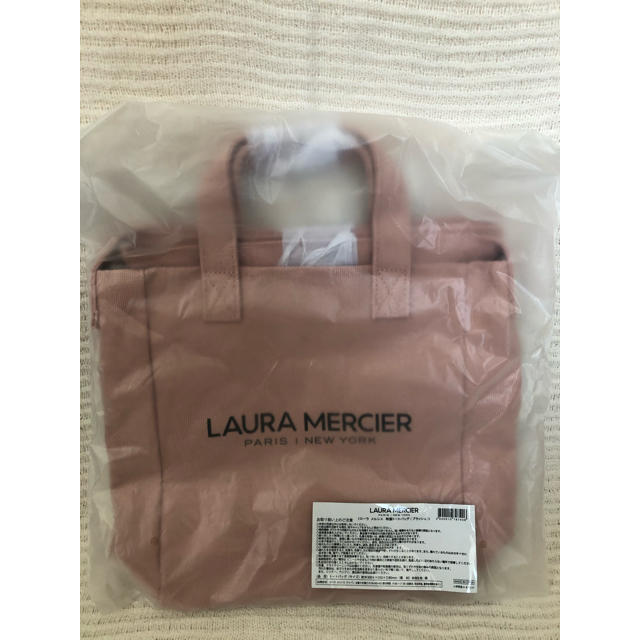 laura mercier(ローラメルシエ)の【新品☆未開封】ローラメルシエ　トートバッグ　サンプル　ノベルティ レディースのバッグ(トートバッグ)の商品写真