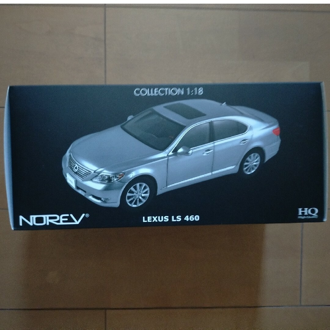絶版 1/18 ノレブ レクサス LS460 シルバーの通販 by あしたはれ 絶版 1/18 ノレブ レクサス LS460 シルバーの通販 by あしたはれ