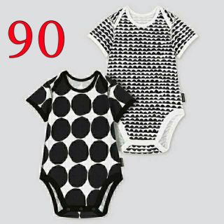 マリメッコ(marimekko)のユニクロ x マリメッコ  ロンパース　90 Marimekko(ロンパース)