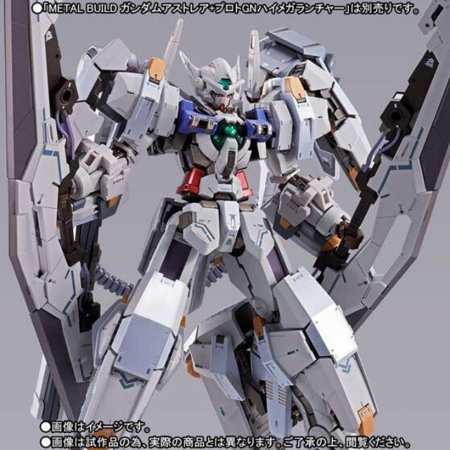 BANDAI(バンダイ)の新品 METAL BUILD ガンダムアストレア用高機動試験装備 エンタメ/ホビーのフィギュア(アニメ/ゲーム)の商品写真