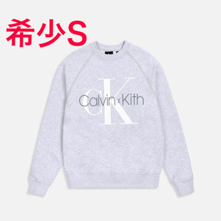 カルバンクライン(Calvin Klein)のKITH FOR CALVIN KLEIN CREWNECK  GREY(スウェット)