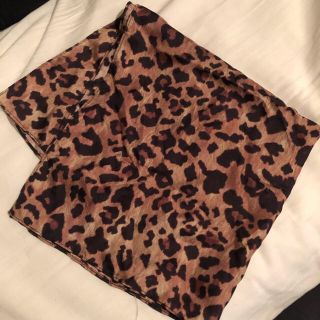 ブルーナボイン(BRUNABOINNE)のleopard scarf   レオパード スカーフ(バンダナ/スカーフ)