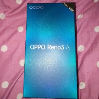 ■新品未使用OPPO Reno3 A 128GB ブラック SIMフリー版■(スマートフォン本体)