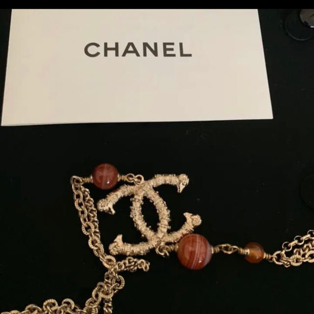 CHANEL(シャネル)の新品未使用シャネルネックレス2018コレクションCHANELネックレス レディースのアクセサリー(ネックレス)の商品写真