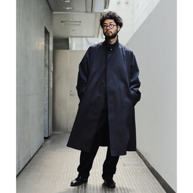 LE バルカラーコート メンズのジャケット/アウター(ステンカラーコート)の商品写真