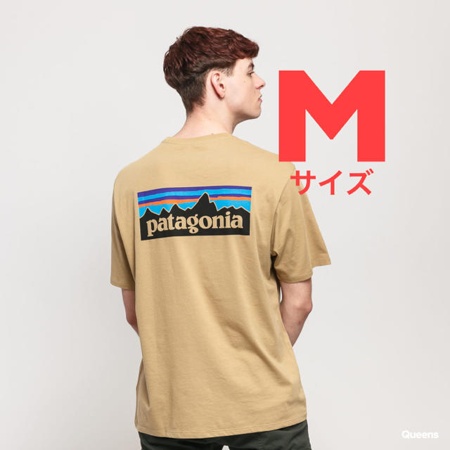 Mサイズ【新品】patagonia メンズ・P-6ロゴ・オーガニック・Tシャツ