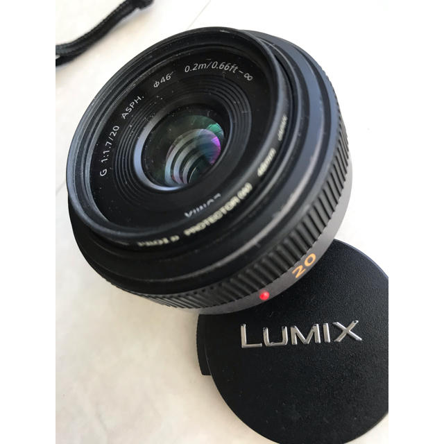★商談中★LUMIX 単焦点レンズ　20 F1.7 ASPH 美品　動作確認済