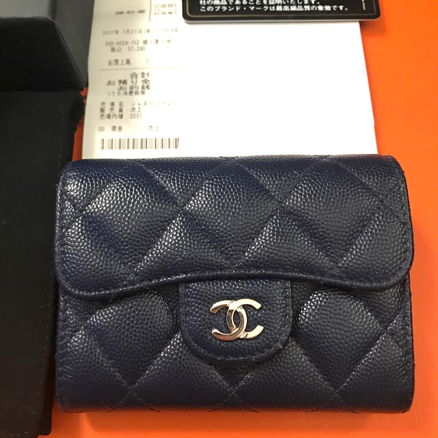 CHANEL(シャネル)のCHANEL コインパース／ネイビー レディースのファッション小物(財布)の商品写真