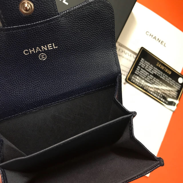 CHANEL(シャネル)のCHANEL コインパース／ネイビー レディースのファッション小物(財布)の商品写真