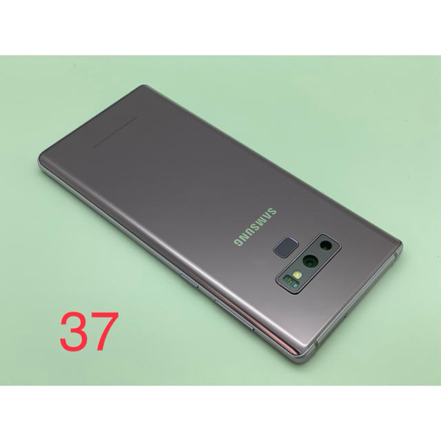 au(エーユー)の(37)SIMフリー galaxy note9 128GB ラベンダーパープル スマホ/家電/カメラのスマートフォン/携帯電話(スマートフォン本体)の商品写真