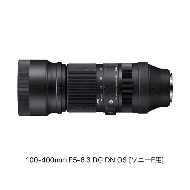 SIGMA 100-400mm F5-6.3 ソニーEマウント