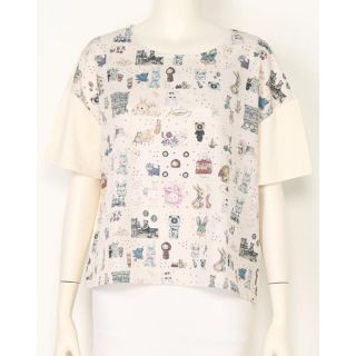 フランシュリッペ(franche lippee)のフランシュリッペ オリプリスカーフT ミルク(Tシャツ(半袖/袖なし))