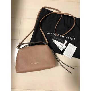 イエナ(IENA)の新品タグ付★GIANNI CHIARINI ALIFA S アリファ ベージュ(ショルダーバッグ)