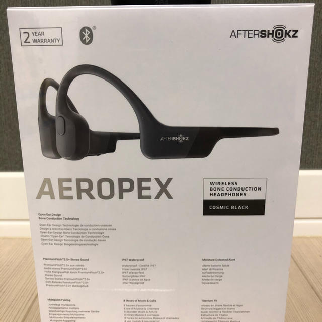 アフターショックス　Aeropex 骨伝導ワイヤレスヘッドホン