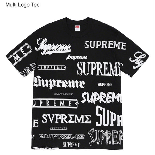 最も優遇の 美品 Supreme シュプリーム Multi Tee Logo Tee Mサイズ