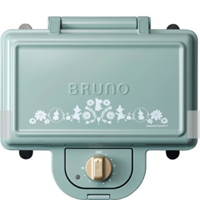 【BRUNO】 ムーミン×BRUNO ホットサンドメーカー シングル