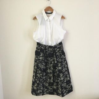 ザラ(ZARA)のZARA ノースリーブシャツ(シャツ/ブラウス(半袖/袖なし))