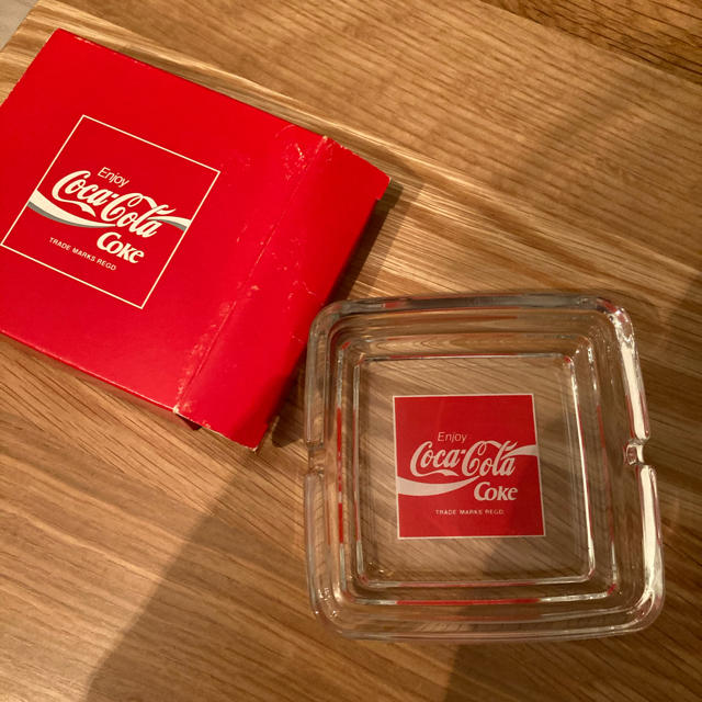 コカ・コーラ(コカコーラ)のコカ・コーラ 灰皿 インテリア/住まい/日用品のインテリア小物(その他)の商品写真