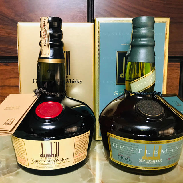 Dunhill(ダンヒル)のダンヒル　dunhill  オールドマスター&スペイサイド　ウィスキー2本セット 食品/飲料/酒の酒(ウイスキー)の商品写真