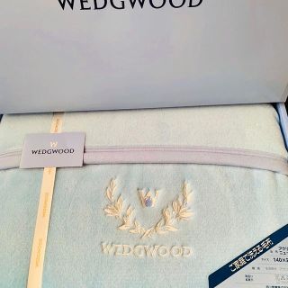 ウェッジウッド(WEDGWOOD)の最終処分価格！☆新品未使用☆ ウエッジウッド　洗える毛布 タオルケット(毛布)