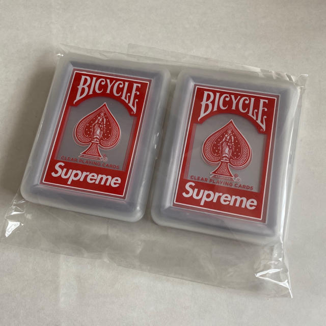 Supreme Bicycle Clear Playing Cards トランプ