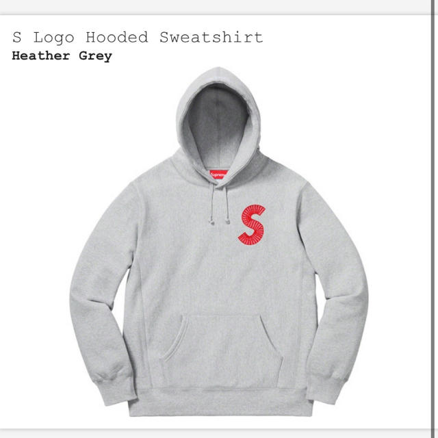 シュプリーム S Logo Hooded Sweatshirt Small - パーカー