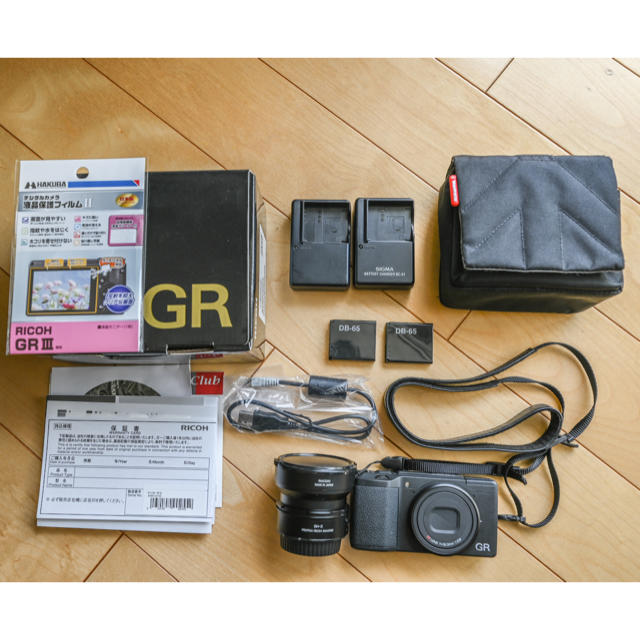 【美品】リコー RICOH GR2 本体 ワイコン GV-1セット