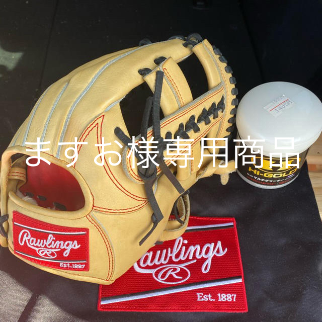 Rawlings(ローリングス)のますお様専用 スポーツ/アウトドアの野球(グローブ)の商品写真