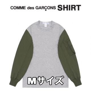 コムデギャルソン(COMME des GARCONS)のコムデギャルソンシャツ ミリタリー長袖Tシャツ(Tシャツ/カットソー(七分/長袖))