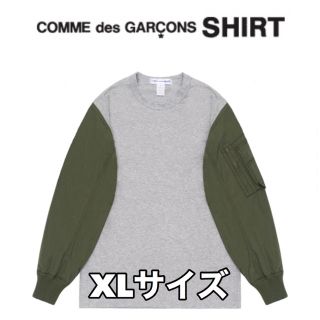 コムデギャルソン(COMME des GARCONS)のコムデギャルソンシャツ ミリタリー長袖Tシャツ(Tシャツ/カットソー(七分/長袖))