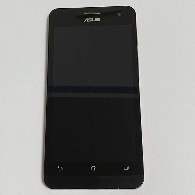 ASUS(エイスース)のZenFone5 A500KL SIMフリー レッド 32GB スマホ/家電/カメラのスマートフォン/携帯電話(スマートフォン本体)の商品写真