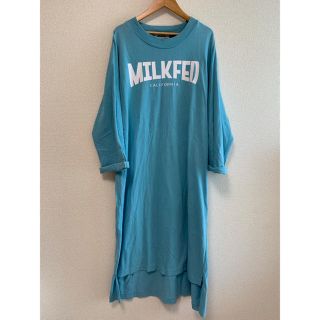 ミルクフェド(MILKFED.)のmilkfed. ミルクフェド　Tシャツワンピ　ロングワンピース(ロングワンピース/マキシワンピース)