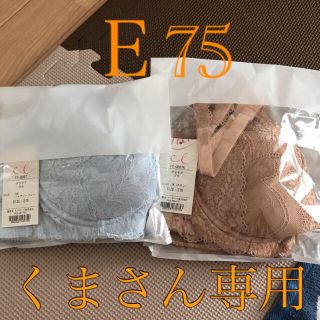 （クマさん専用）グラモアブラE75 ブルー&スキンセット(ブラ)