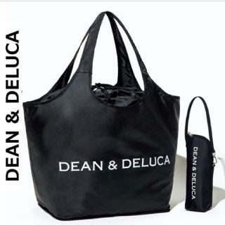 ディーンアンドデルーカ(DEAN & DELUCA)のDEAN&DELUCAエコバッグ&保冷ボトルケースレジカゴブラックトートバッグ (エコバッグ)