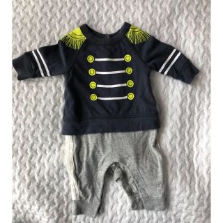 ベビーギャップ(babyGAP)のベビーギャップ ディズニーコラボ ロンパース セットアップ風 ベビー服(ロンパース)