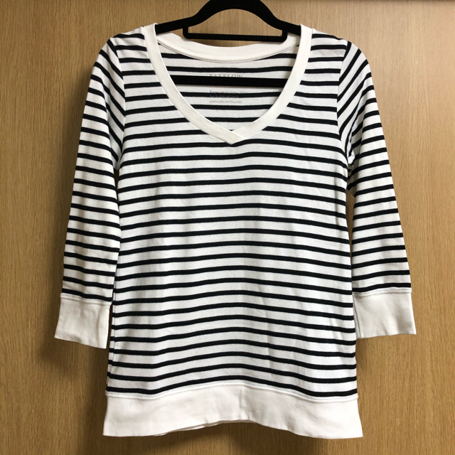 BAYFLOW(ベイフロー)のBAYFLOW ベイフロー　七分袖Tシャツ　M レディースのトップス(Tシャツ(長袖/七分))の商品写真