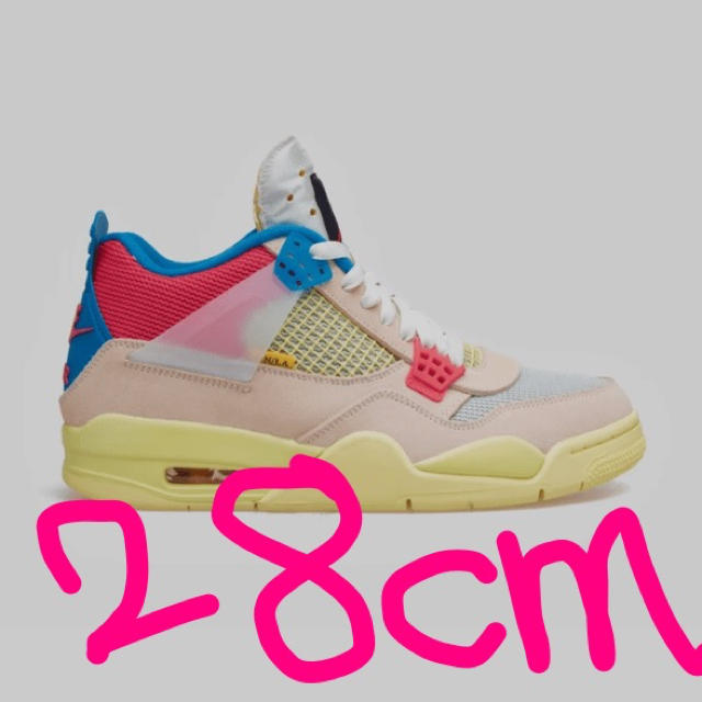 NIKE ナイキ unionユニオンair jordan4 GUAVA ICE