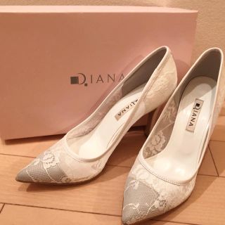 ダイアナ(DIANA)のDIANA レースパンプス(ハイヒール/パンプス)