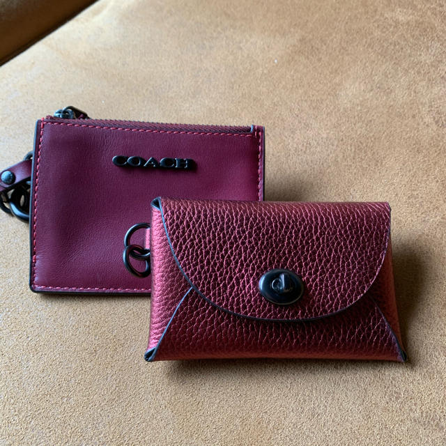 COACH(コーチ)の【coachコーチ】名刺入れ、小銭入れセット　新品 レディースのファッション小物(名刺入れ/定期入れ)の商品写真