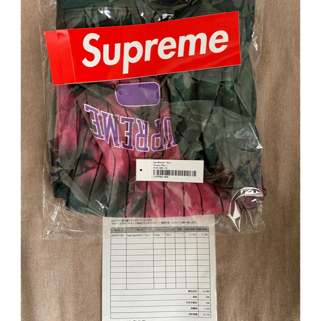 Supreme(シュプリーム)のsupreme  dyed basketball short green S スポーツ/アウトドアのスポーツ/アウトドア その他(バスケットボール)の商品写真