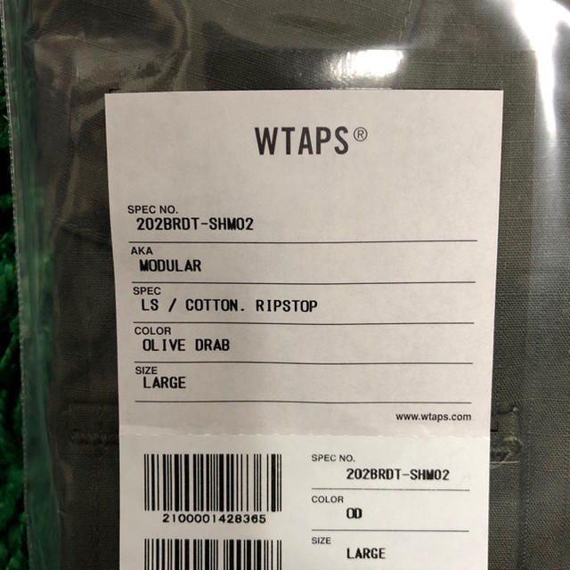WTAPS 20AW 202BRDT-SHM02 MODULAR | www.innoveering.net